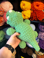 Tranquil Triceratops Crochet Plushie