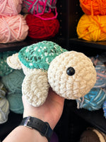 Turtle Crochet Plushie - Dino Dot