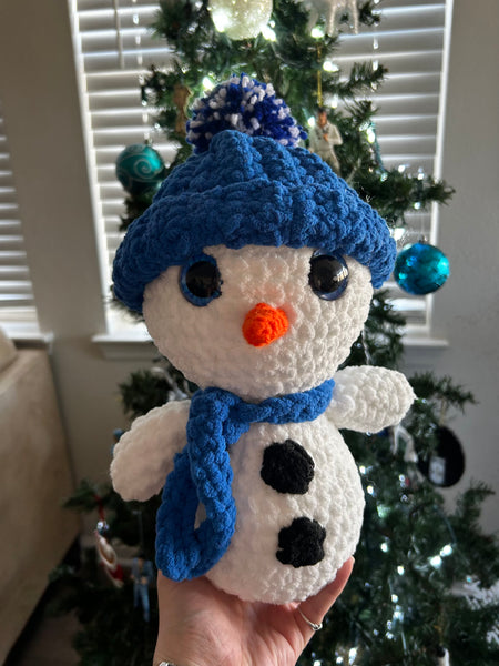 Snowman Crochet Plushie