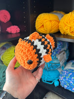 Clownfish Crochet Plushie - Small