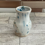 Tidal Wave Ceramic Cat Whisker Mini Vase
