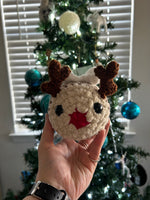 Reindeer Bee Crochet Plushie