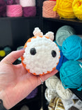 Candy Corn Bee Crochet Plush