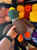 Mighty Mallard Duck Crochet Plushie