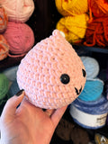 Chocolate Kiss Crochet Plushie - Pink