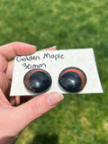 30 mm Resin Sinker Eye - Golden Maple