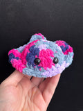 Pocket Stingray Crochet Plushie - Tourmaline