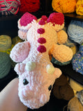 Dragon Crochet Plushie - Pink