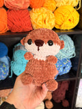 Otter Weighted Crochet Plushie