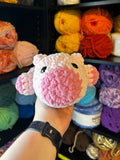 Peaceful Pig Crochet Plushie