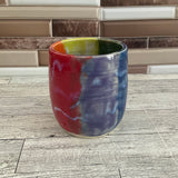 13 oz Rainbow Ceramic Cup