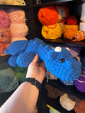 Dragon Crochet Plushie - Blue