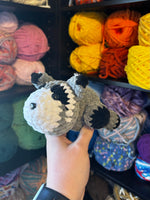 Resilient Raccoon Crochet Plushie