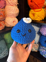 Chocolate Kiss Crochet Plushie - Blue