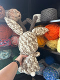 Jackalope Crochet Plushie - Little Sandcastles