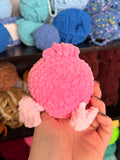 Flamingo Weighted Crochet Plushie
