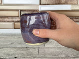 7 oz Lilac Ceramic Thumb Indent Cup