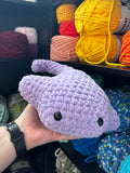 Stingray Crochet Plushie - Purple