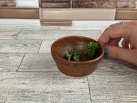 Tea Dust Ceramic Herb Stripper