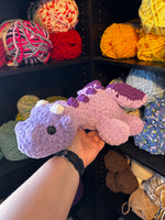 Dragon Crochet Plushie - Purple