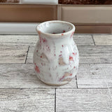 Pink Pearl Ceramic Cat Whisker Mini Vase