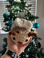 Reindeer Bee Crochet Plushie