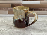 12 oz Cordovan Flux Tuxedo Cat Ceramic Mug