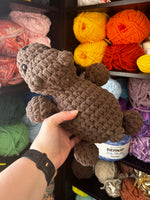Blissful Bear Crochet Plushie