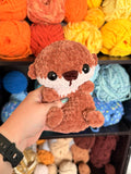 Otter Weighted Crochet Plushie