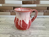 16 oz Raspberry Mist Flux Hugging Cats Ceramic Mug
