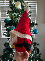 Santa Clause Crochet Gnome