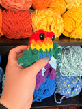 LGBTQ Leggy Frog Crochet Plushie