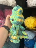 Baby Squid Crochet Plushie - Spring