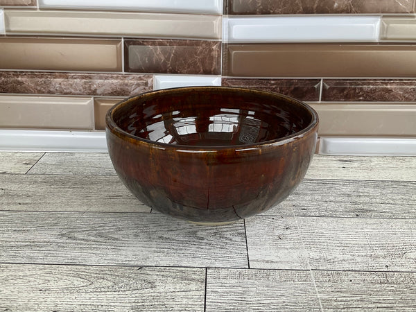 16 oz Maycoshino over Root Beer Ceramic Bowl