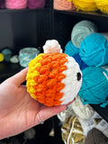 Candy Corn Bee Crochet Plush