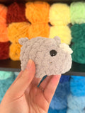 Rhino Critterling Crochet Plushie