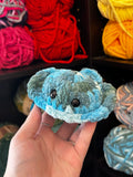 Pocket Stingray Crochet Plushie - Stormy Ocean