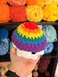 Mushie Boi Crochet Plushie - Rainbow