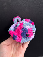 Pocket Stingray Crochet Plushie - Tourmaline