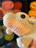 Moo Deng - Hippo Crochet Plushie