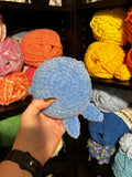 Whimsical Whale Crochet Plushie - Blue