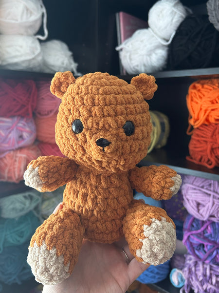 Teddy Bear Crochet Plushie