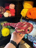 Stingray Crochet Plushie - Raspberry