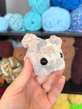 Toasted Marshmallow Cat Critterling Crochet Plushie