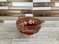 13 oz Red Flux Ceramic Bowl