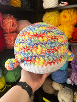 Whale Crochet Plushie - Rainbow