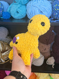 Non Binosaur - Mini Brontosaurus Crochet Plushie