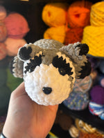 Resilient Raccoon Crochet Plushie
