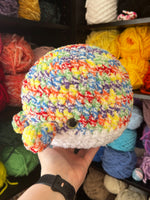 Whale Crochet Plushie - Rainbow