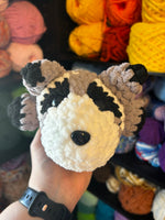 Resilient Raccoon Crochet Plushie